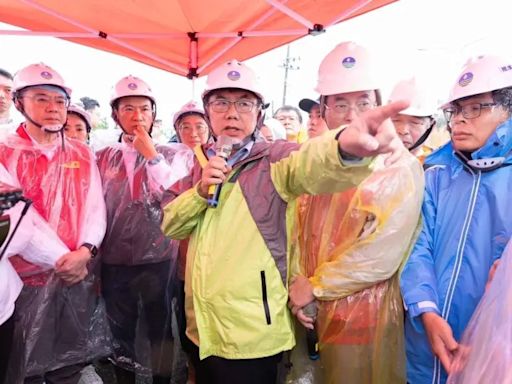 致災性降雨 南市府偕同各單位緊急應變救災