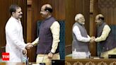 Why Rahul Gandhi was incorrect to call Speaker Om Birla ‘Leader of the House’ | India News - Times of India