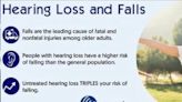 Untreated hearing loss triples risk of falling