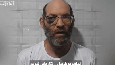 Hamás difunde un vídeo de un colono secuestrado en los ataques de octubre