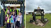 Primary school pupils create blooming marvellous garden at flower show