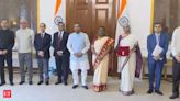 Finance Minister Nirmala Sitharaman meets President Droupadi Murmu ahead of Budget