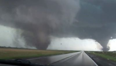 What can happen if you park under an overpass during a tornado