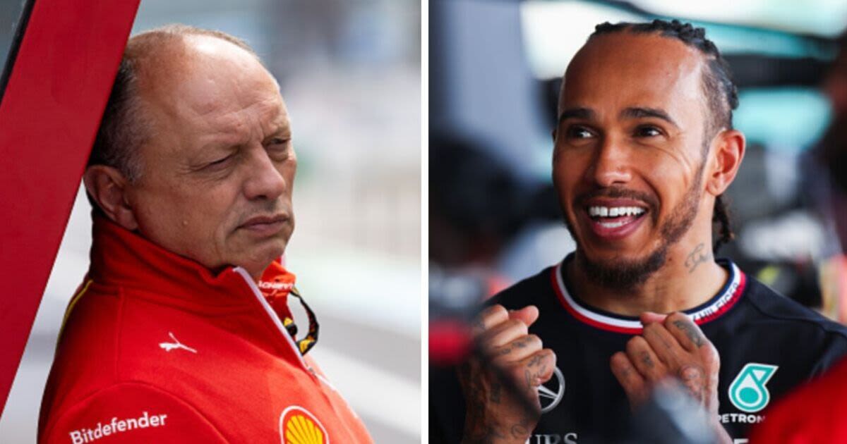 Lewis Hamilton contract details leaked by Ferrari boss Fred Vasseur