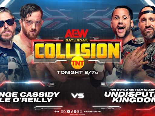 AEW Collision Results (7/13/24): Orange Cassidy & Kyle O’Reilly Take On Undisputed Kingdom