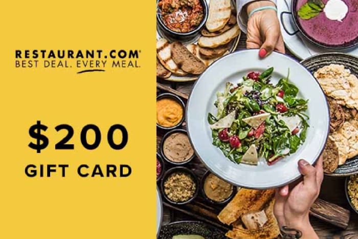 Get $200 to spend on Restaurant.com for $35