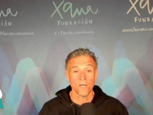 Luis Enrique crea y presenta la Fundación Xana en memoria de su hija fallecida