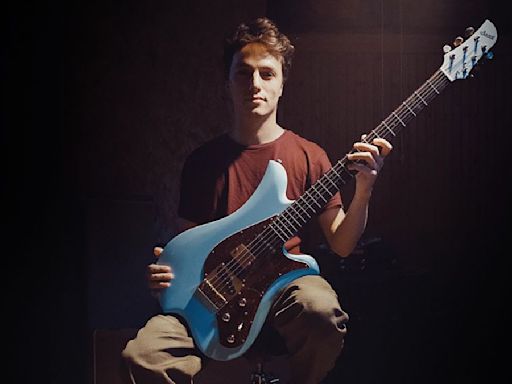 Matteo Mancuso has written a virtuosic tribute track to Paul Gilbert… on baritone