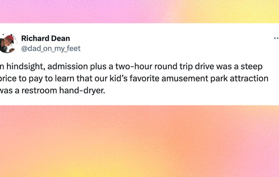 37 Too-True Tweets About Taking Kids To Amusement Parks