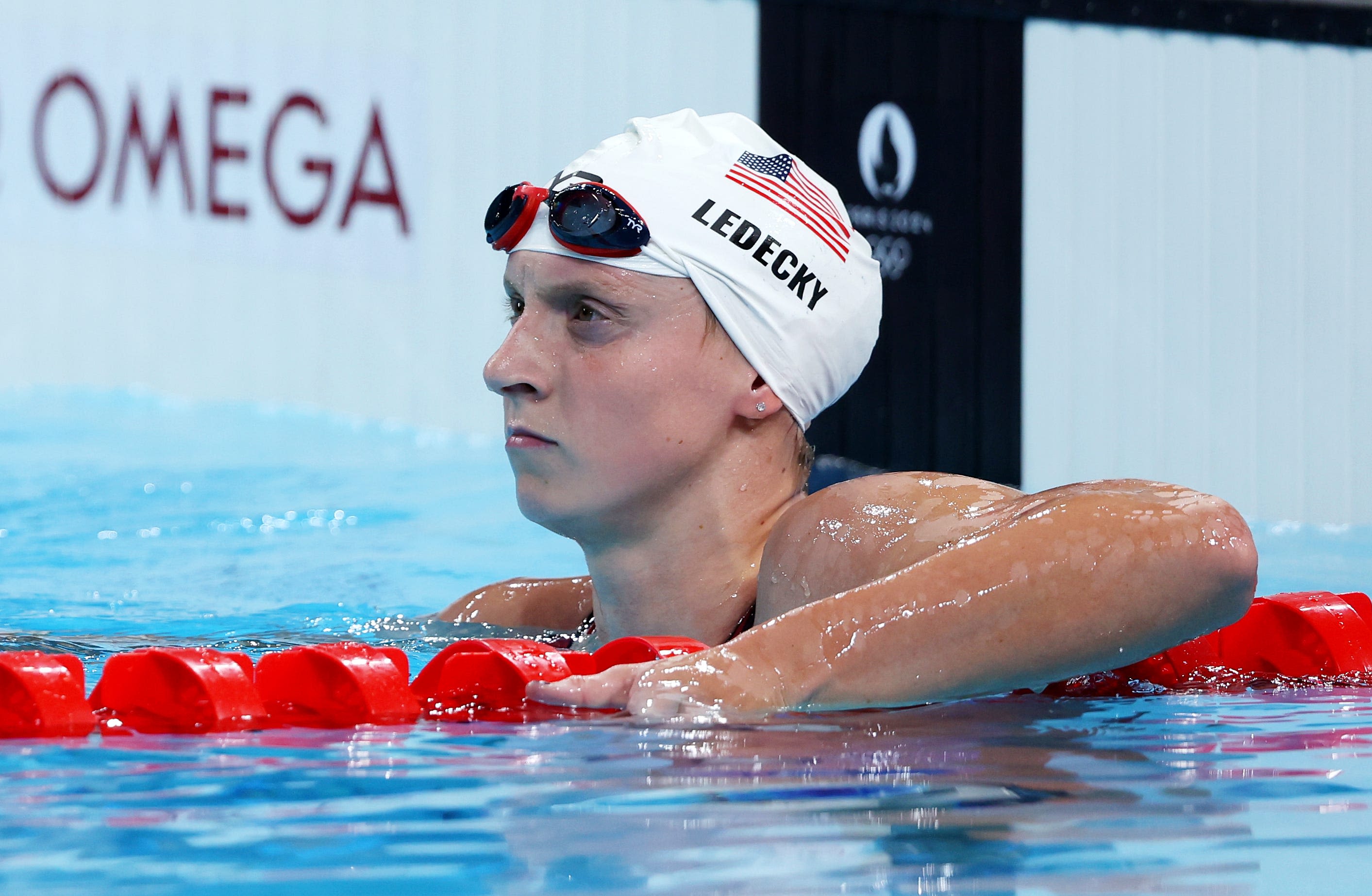 Katie Ledecky wins gold medal in 1,500-meter freestyle, adds to Olympic tally