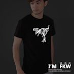 【FKW反光屋】時髦 反光T恤 時尚休閒 暴龍 恐龍 酷炫T恤 個性好穿搭 網路獨家