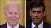 Video shows Biden mispronouncing Rishi Sunak's name, celebrating 'Rashi Sanuk' becoming the UK's first prime minister from an Asian background