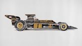 Emerson Fittipaldi and Artist Alan Thornton Team Up on Gold-Leaf Prints of the Racer’s F1-Winning Lotus