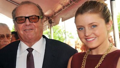 Jack Nicholson's striking daughter opens up about wild childhood