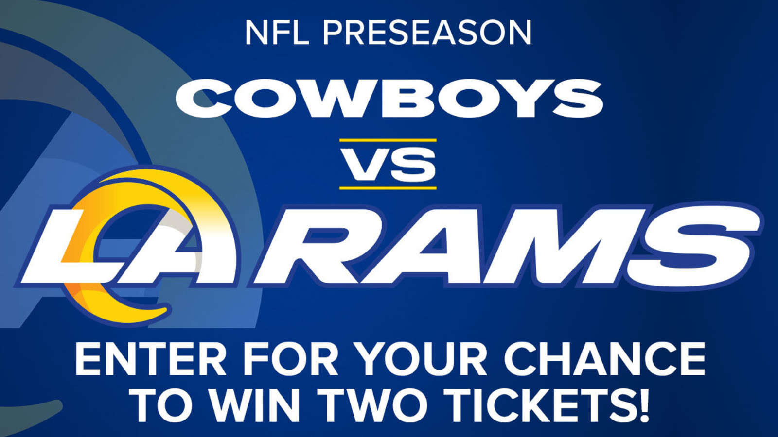 ABC7 has your chance to win LA Rams Preseason tickets for 2024-2025 NFL season