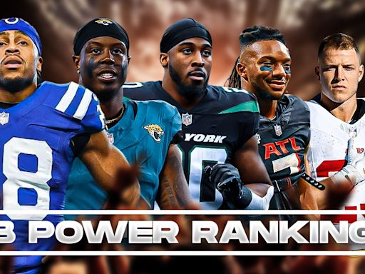 2024 NFL RB Power Rankings - McCaffrey threatened for top spot