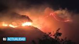 Terrible incendio se originó en el cerro Quingo, en Azuay