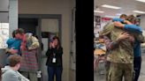 West Michigan military dad surprises kids in class after 10+ month overseas deployment