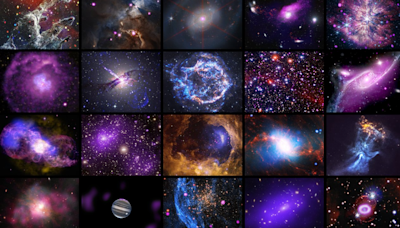 NASA Shares Dazzling Images From Chandra Telescope As It Completes 25 Years In Space