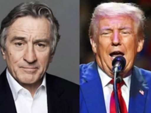 Robert De Niro attacks Donald Trump in a fiery speech | English Movie News - Times of India