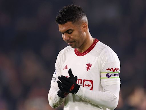 ...Casemiro urged to quit Man Utd and head to MLS or Saudi Arabia after 'joke' performance as Liverpool legend Jamie Carragher slams midfielder for miserable Crystal Palace thrashing | Goal...