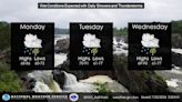 What's the weather forecast for the Hagerstown and Greencastle, Pa., areas this week?