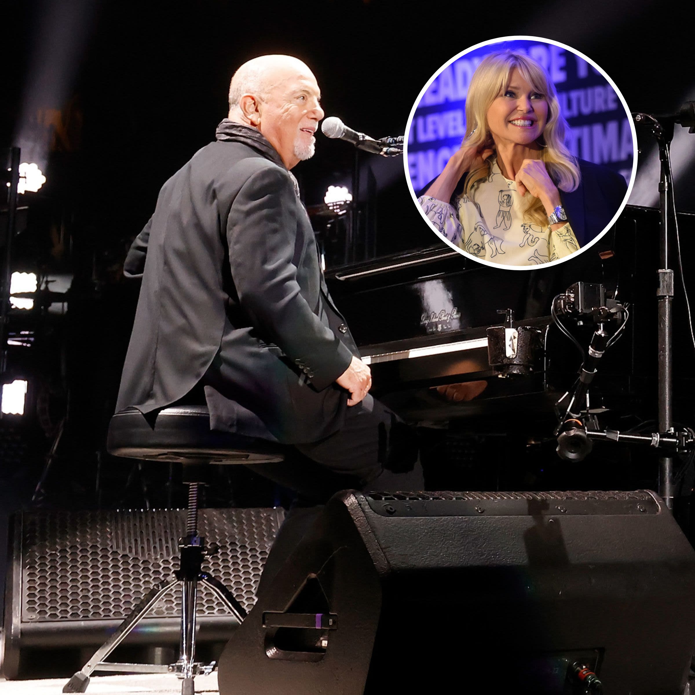 Christie Brinkley Dances and Sings Along as Ex-Husband Billy Joel Performs ‘Uptown Girl’ at Concert