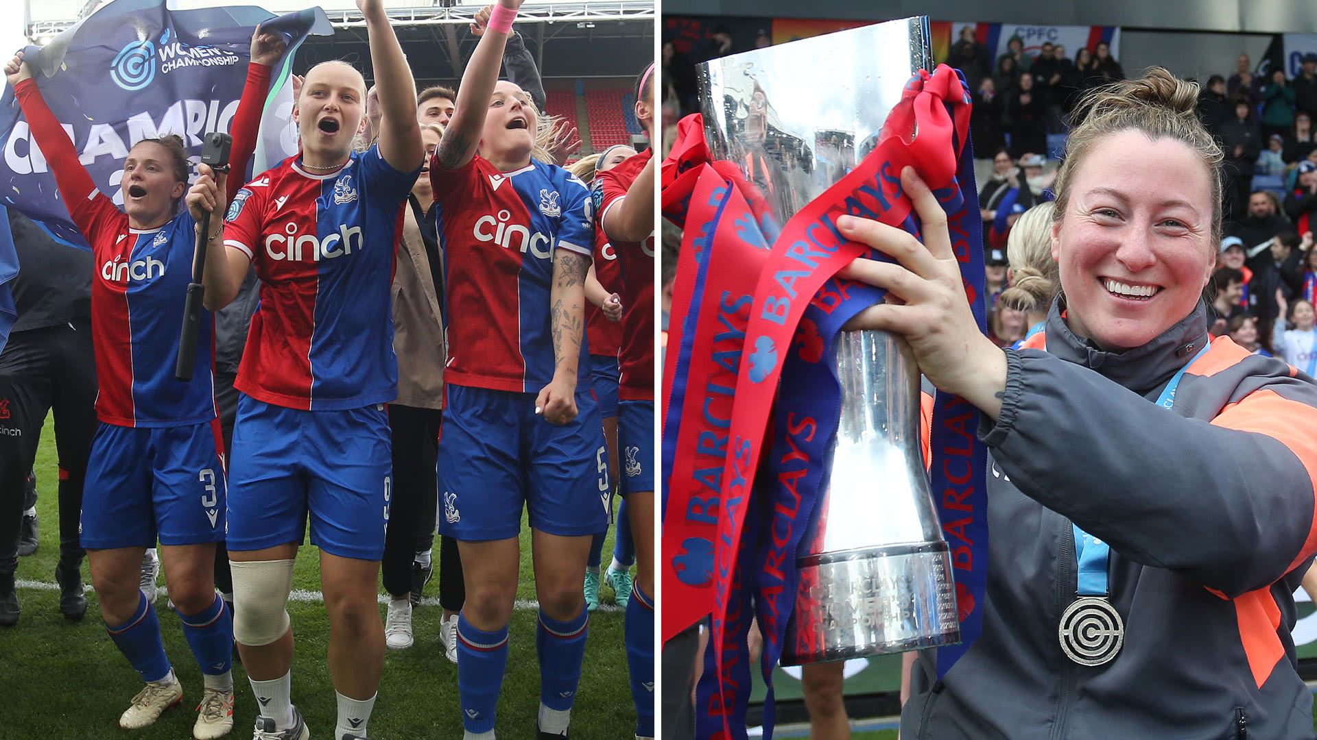 ‘This means more to me than my right knee’, says injured Palace ace Elise Hughes