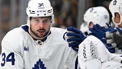 Maple Leafs' Matthews in, Woll out for series finale