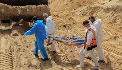 Mass graves found at Gaza hospitals raided by Israel prompt demands for independent investigation