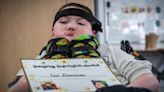 Kingspark School pupil Leo, 9, can't walk or talk but communicates with his award-winning smile