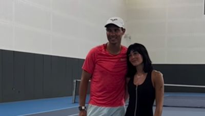 Aitana se enfrenta a Nadal en tenis y lanza una propuesta a Yatra y Alcaraz tras el resultado del partido