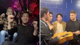 Michael Bublé Shares Video Attending Jonas Brothers Concert, Thanks Them for Being 'So Amazing' with His Kids