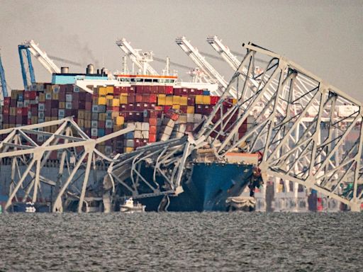 Video captures stunned police reaction after Baltimore bridge collapse: ‘One hell of a cleanup’