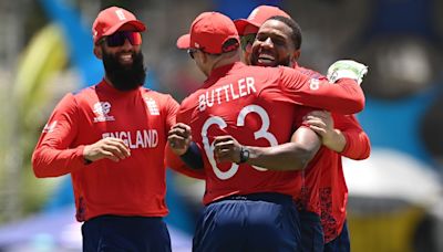 Chris Jordan and Jos Buttler dominate as England thrash US to reach T20 World Cup semi-finals