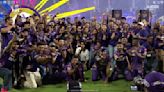 Watch: Shah Rukh Khan celebrates KKR’s trophy win with Harshit Rana’s trademark flying kiss