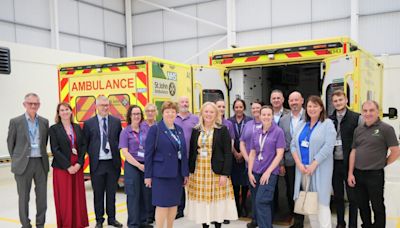 State-of-the-art neonatal ambulance station opens in town after £1million project