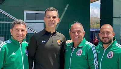 Rafael Márquez recibe a los Trujillo en la Ciudad Deportiva Joan Gamper