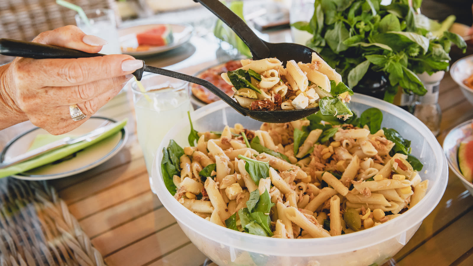 Liven Up A Classic Pasta Salad With Barbecue Sauce At Your Next Cookout