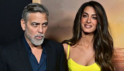 George and Amal Clooney rarely leave home after fan hysteria in Provence - report