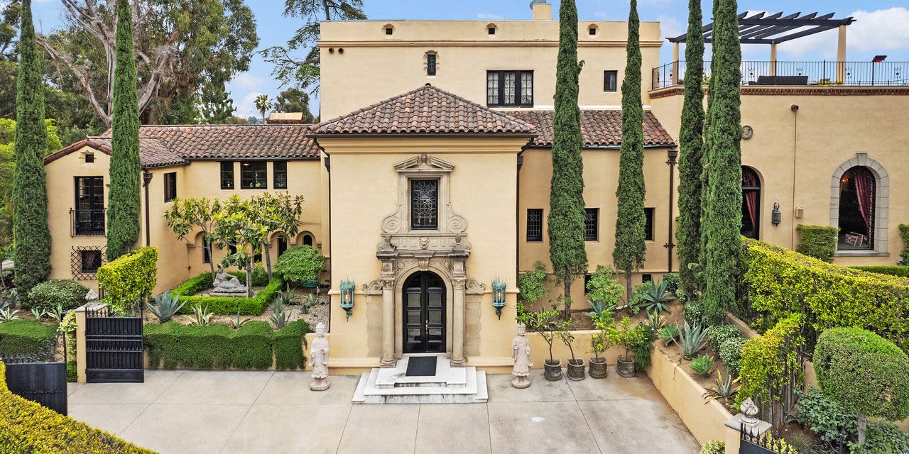 This $32 Million Los Angeles Mansion Is a Throwback to Hollywood’s Golden Age