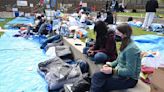 Stony Brook officials say deadline looms for protesters to move from Staller Center as encampment enters second day