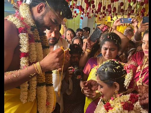 Kolkata Knight Riders star Venkatesh Iyer marries Shruti Raghunathan: 'You're winning in life'