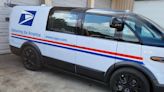 Resident snaps photo of new customized electric delivery van for United States Postal Service: 'Groundbreaking electrification and modernization'