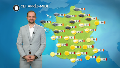 Météo de ce lundi 8 juillet : un temps d'automne au nord-ouest, estival dans le sud et l'est