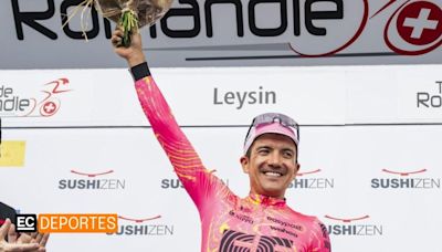 A 63 días del Tour de Francia, Richard Carapaz suma 22 triunfos profesionales