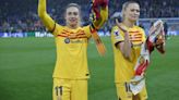 Así celebró el Barça el pase a la final de la Champions femenina