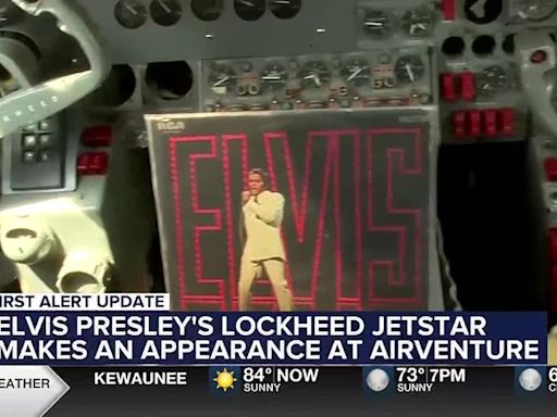 Elvis Presley's personal jet makes an appearance at EAA