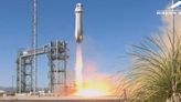Blue Origin, de Jeff Bezos, encerra hiato de dois anos e faz novo voo espacial tripulado; veja vídeo