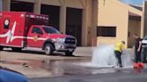 Repairs completed after ambulance crashes into fire hydrant in Laredo